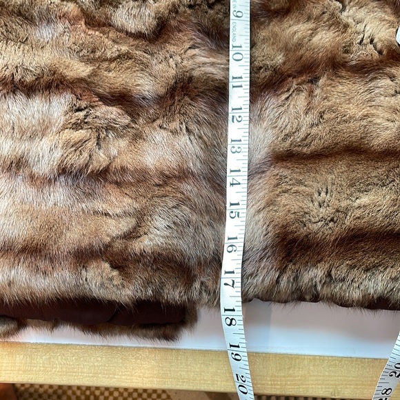 Vintage 1930s Neusteters Denver Real Mink Fur Capelet Wrap - Picture 7 of 7